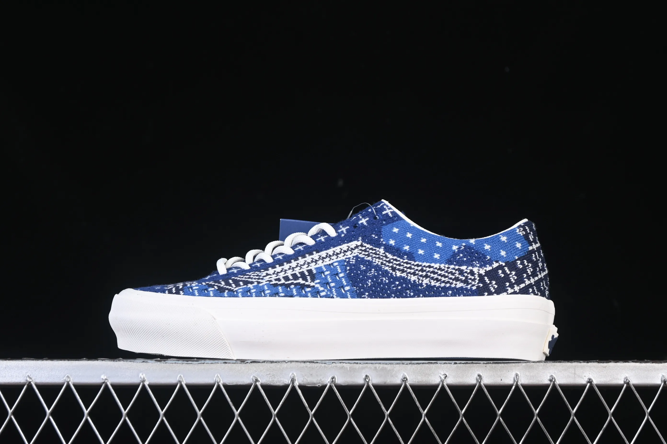 All categories Vans Vans series Vans Low Vans Old Skool 36 EK woven series Comfortable and versatile non-slip and wear-resistant casual skate shoes VN000SHXBLU
